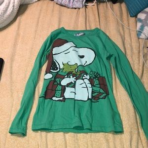 Snoopy Christmas long sleeve t shirt